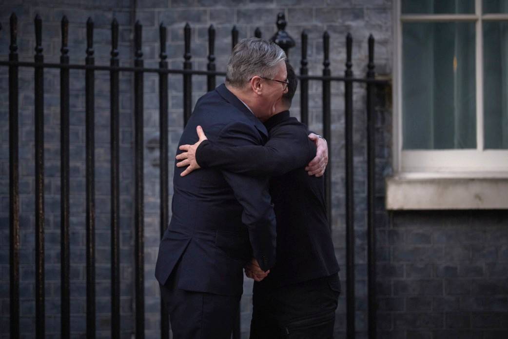  Киър Стармър и Володимир Зеленски 